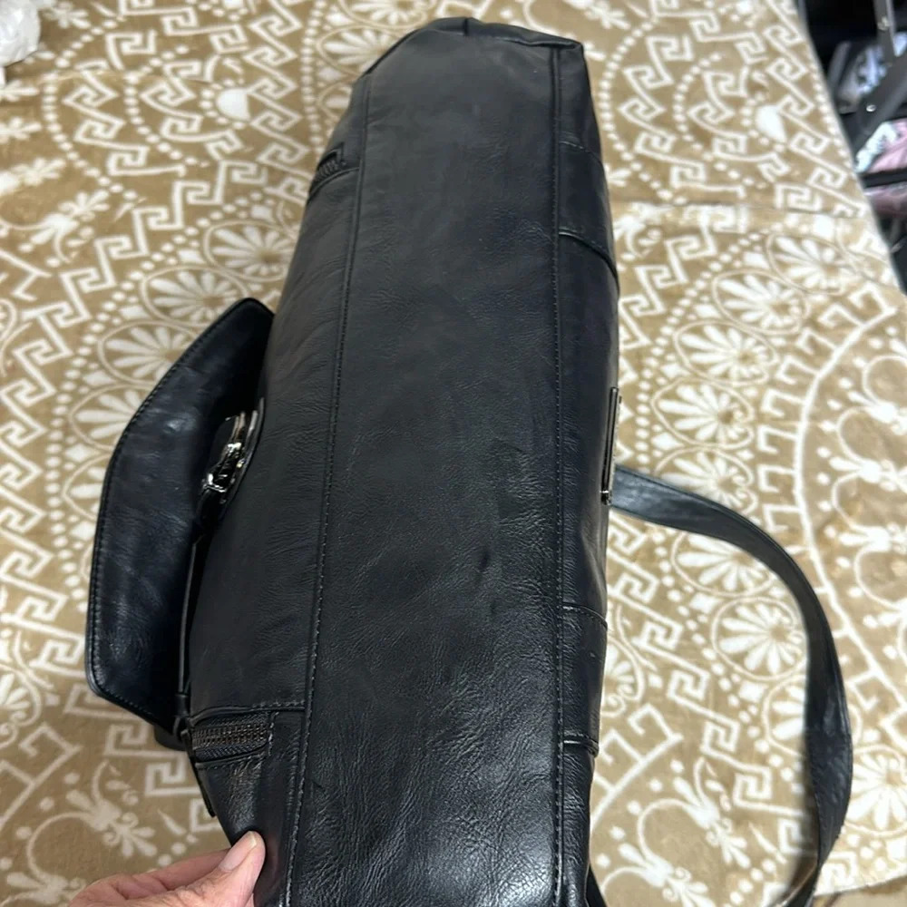 Steve Madden Faux Leather Tote - Picture 11 of 16